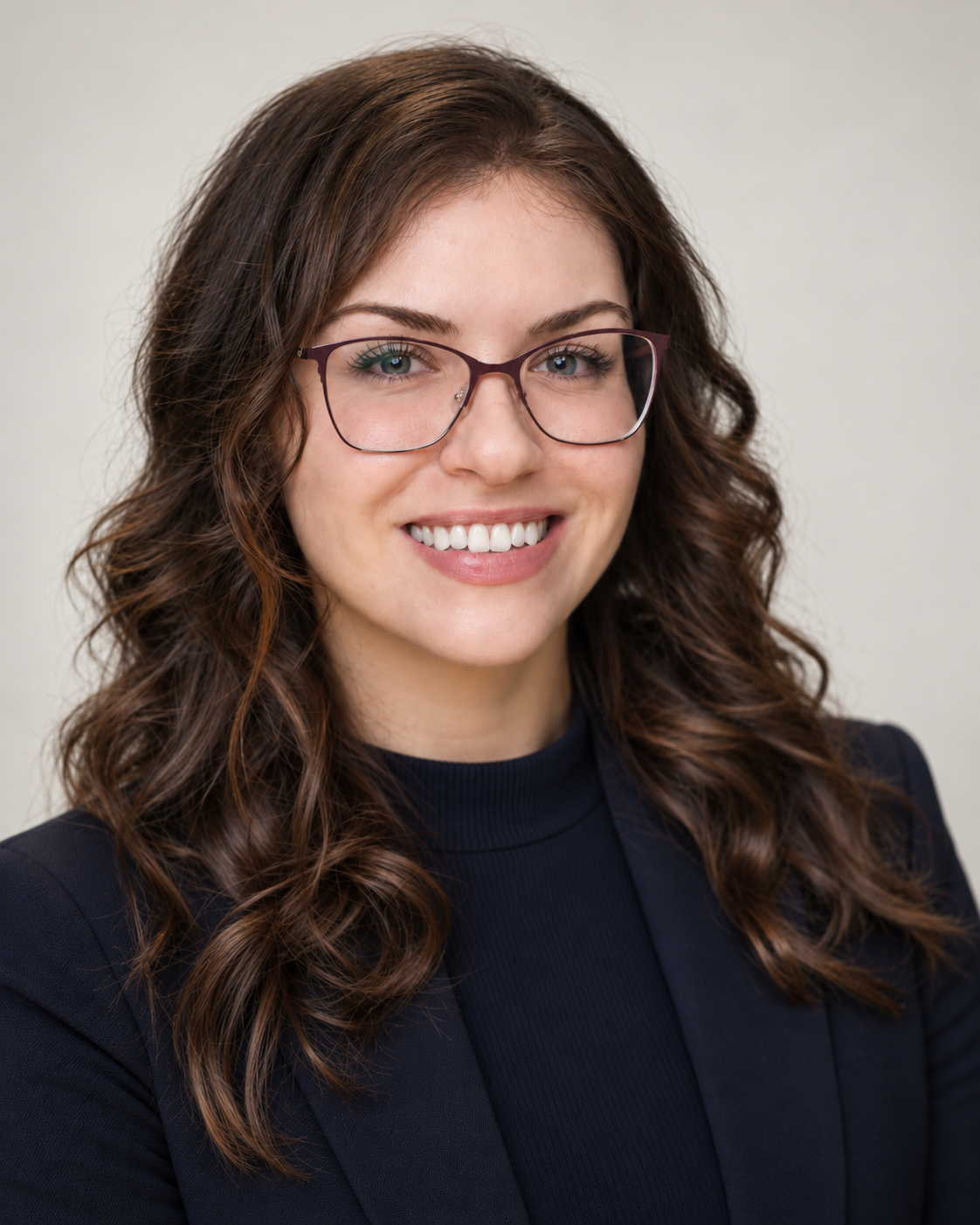 Portrait of Kelley Russell, Director of Strategy and Operations at Kanosis